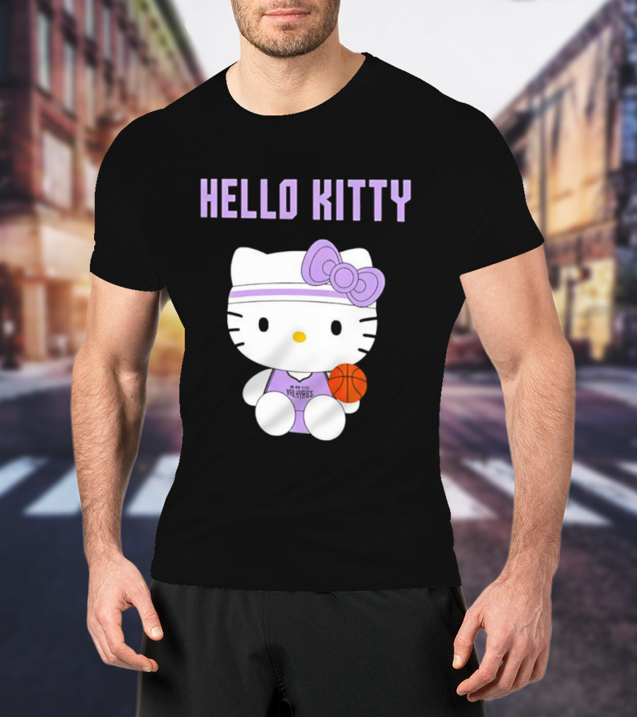 Hello Kitty Basketball Player Golden State Valkyries Collaboration T-Shirt