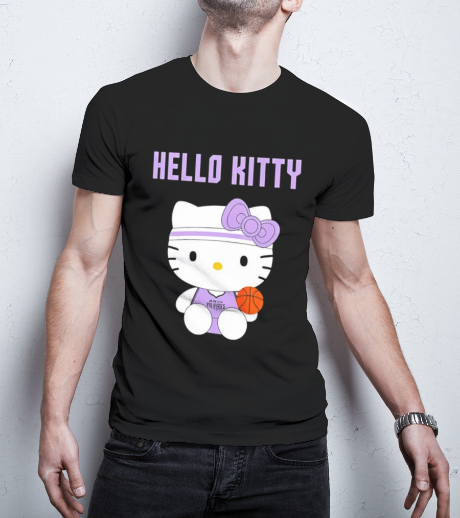 Hello Kitty Basketball Player Golden State Valkyries Collaboration T-Shirt