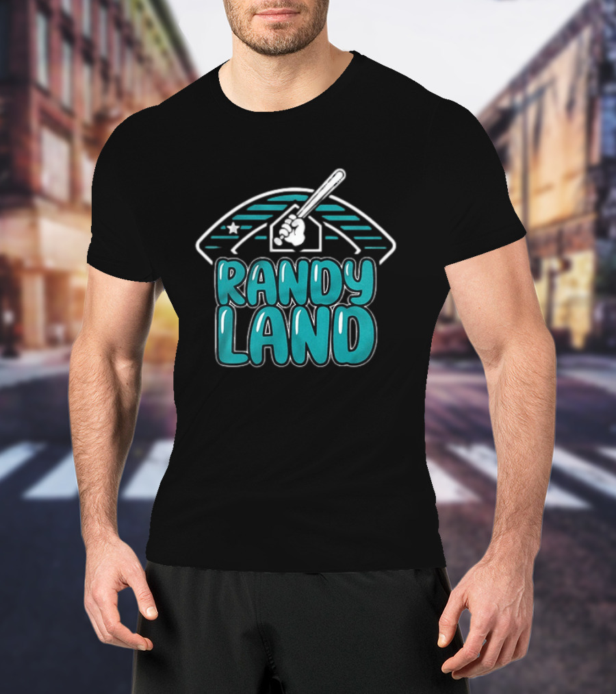 Randyland Seattle Mariners Baseball T-Shirt