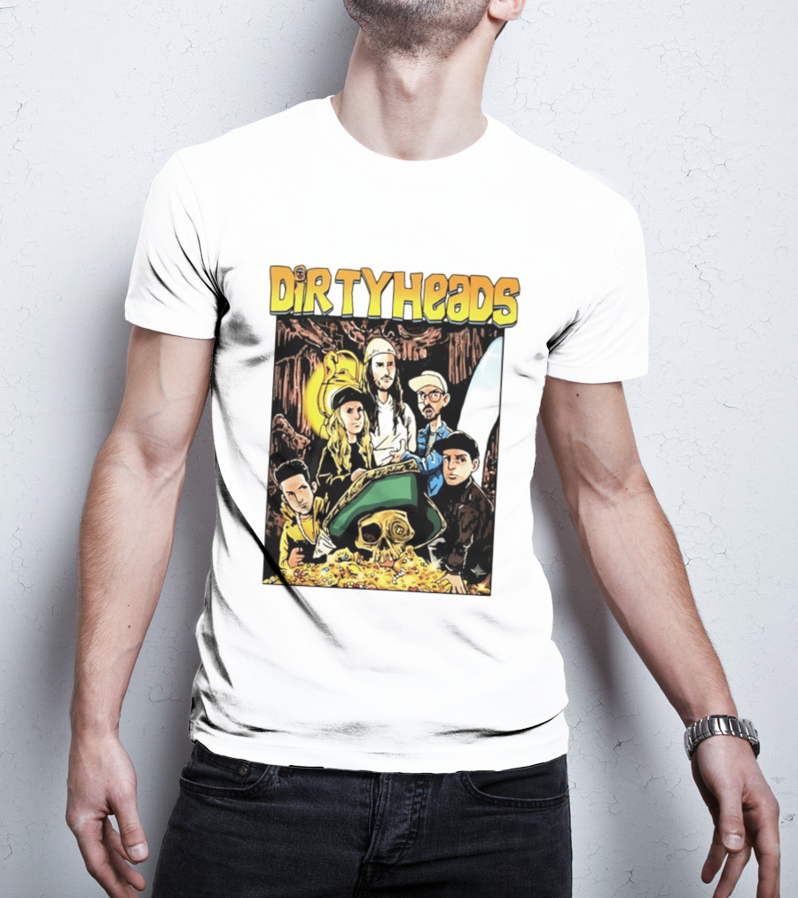 Dirty Heads Goonies Treasure Cave Adventure Tour 2024 T-Shirt