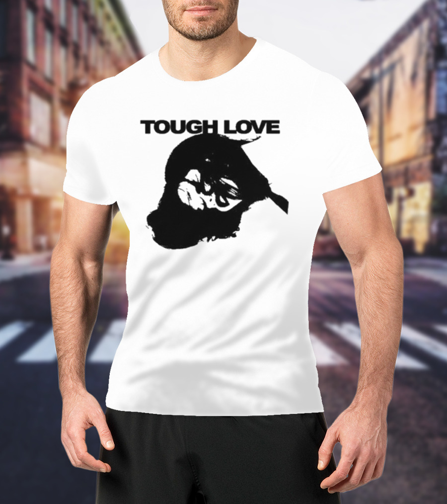 Tough Love Skull With Barbed Wire T-Shirt