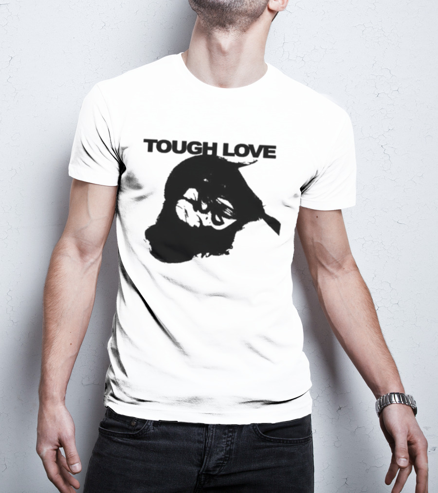 Tough Love Skull With Barbed Wire T-Shirt