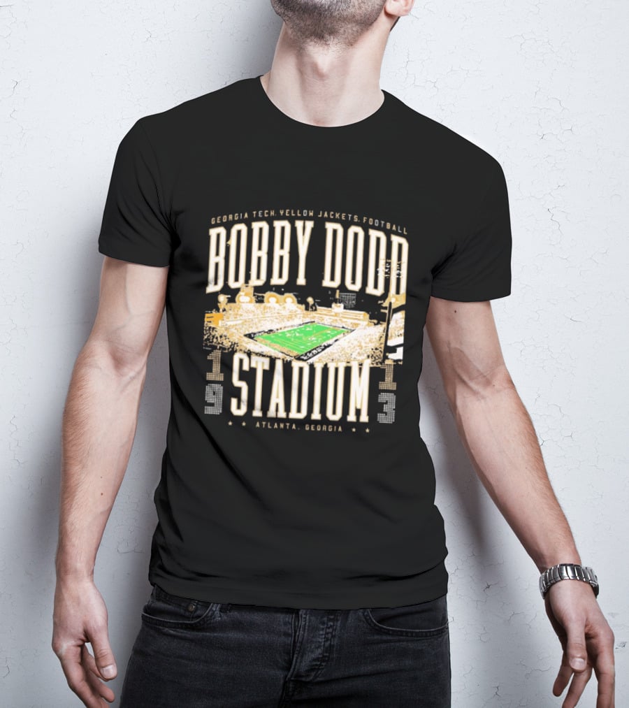 Bobby Dodd Stadium Georgia Tech Yellow Jackets Football Atlanta Georgia 1913 T-Shirt