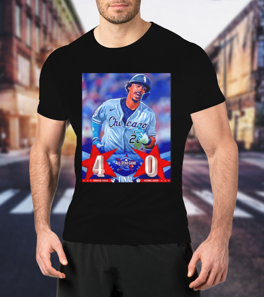 Chicago White Sox 2026 All Star Game American League 4 National League 0 Final Score T-Shirt