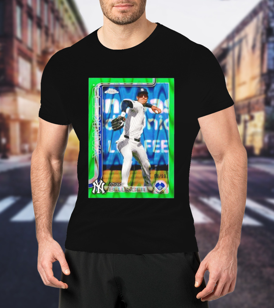 Cody Bellinger 08 99 Topps Chrome Yankees T-Shirt