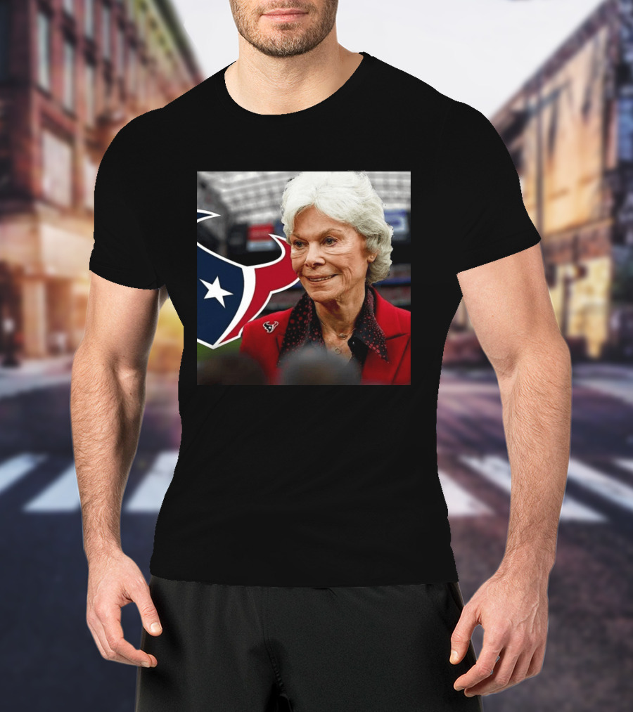 Houston Texans Co Founder Janice McNair Legacy Honored T-Shirt