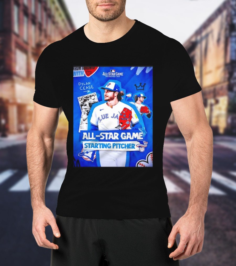 Dylan Cease Blue Jays All Star Game Starting Pitcher Philadelphia 2026 T-Shirt