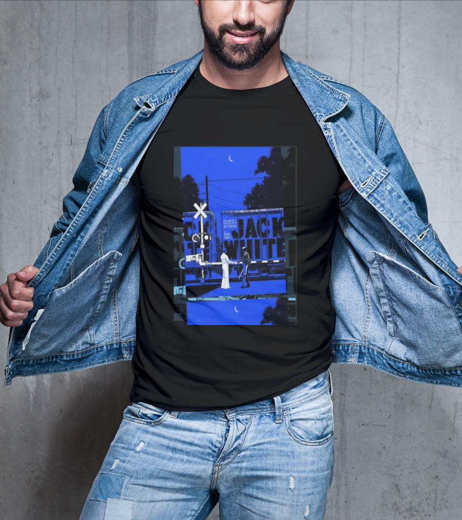 Jack White Jul 15 2026 Toronto Concert Railway Crossing T-Shirt