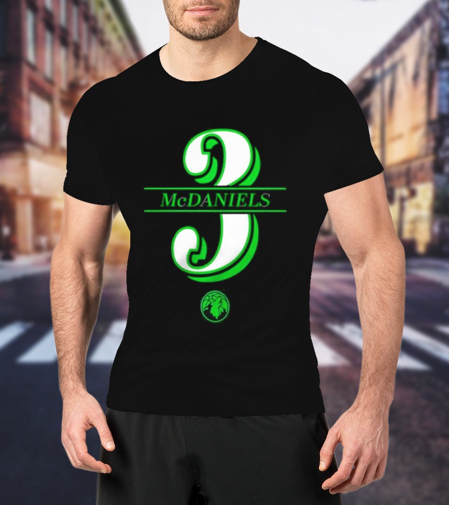 Jaden McDaniels Minnesota Timberwolves 3 McDaniels In The Paint T-Shirt