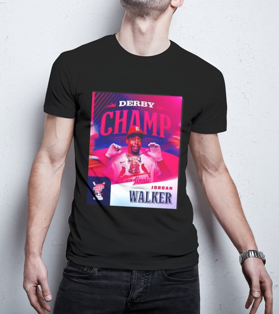 Jordan Walker St Louis Cardinals Home Run Derby Champ 2026 T-Shirt
