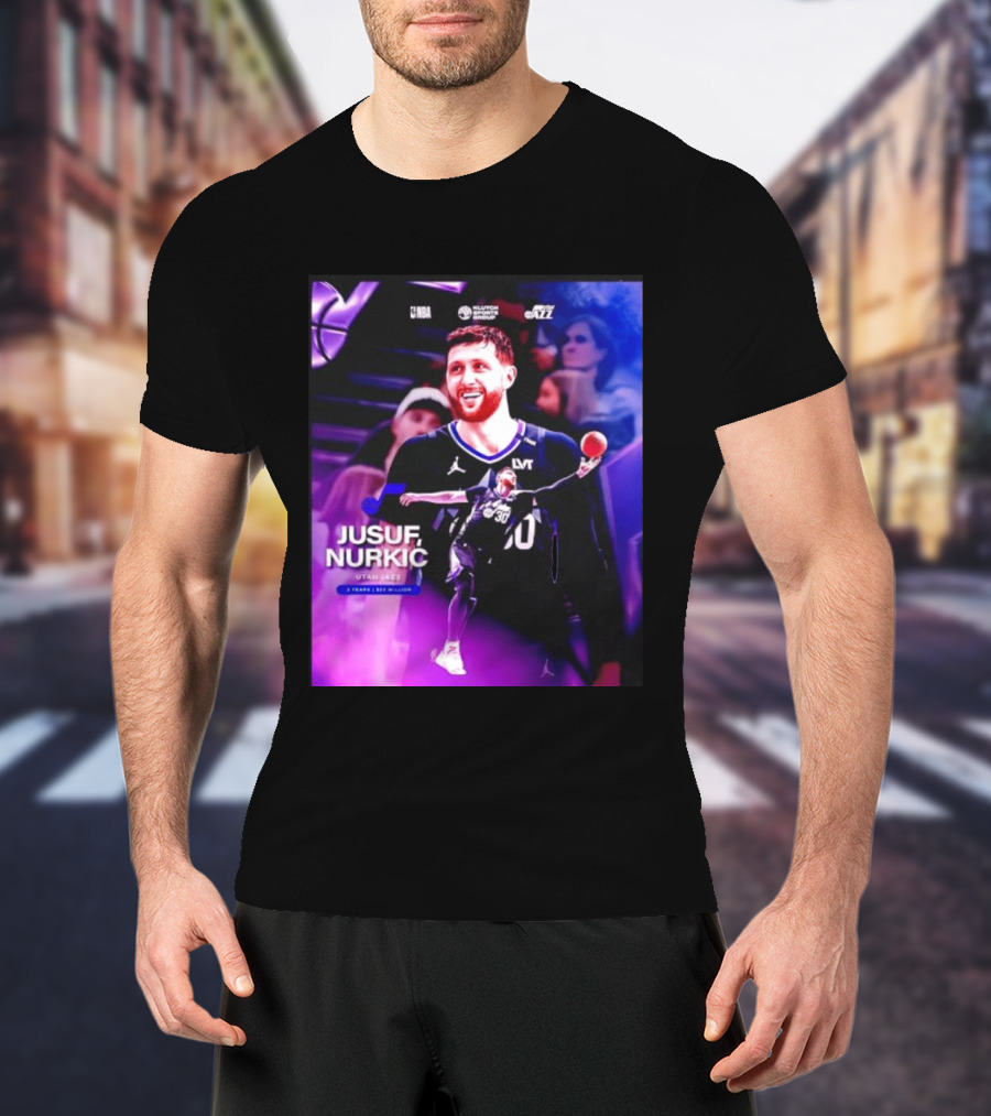 Jusuf Nurkić NBA Utah Jazz Contract 2 Years 22 Million T-Shirt