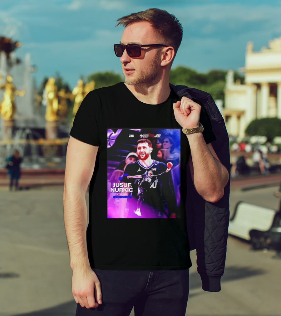 Jusuf Nurkić NBA Utah Jazz Contract 2 Years 22 Million T-Shirt