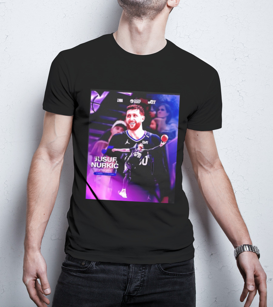 Jusuf Nurkić NBA Utah Jazz Contract 2 Years 22 Million T-Shirt