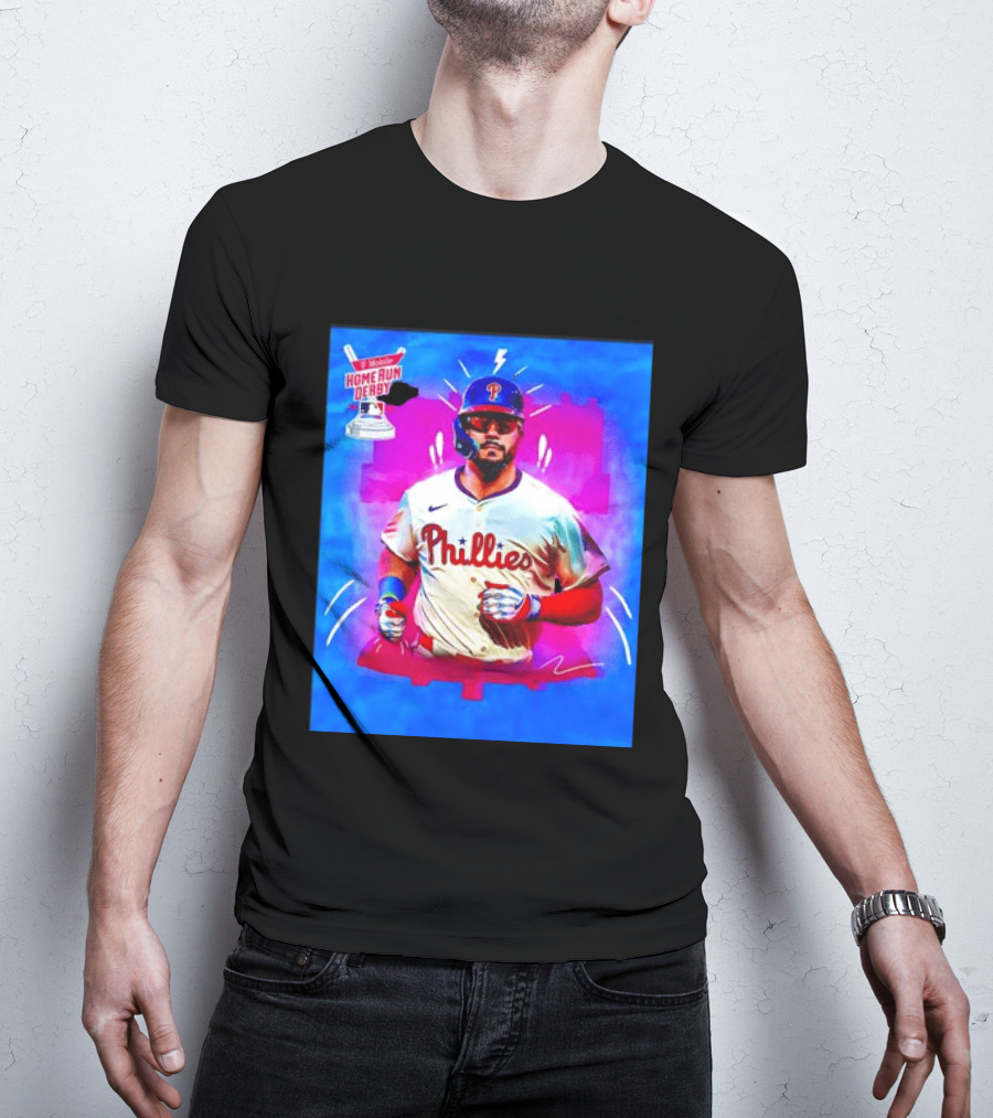 Philadelphia Phillies Kyle Schwarber 2024 Mobile Home Run Derby Highlights T-Shirt