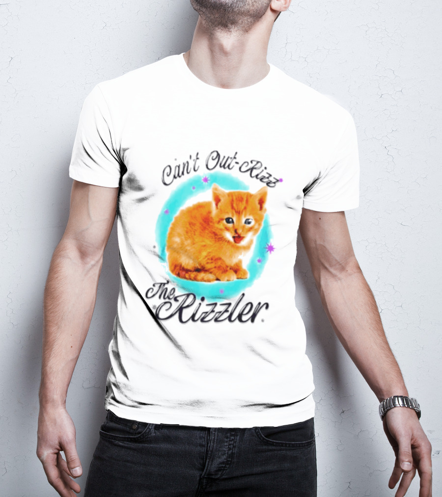 Can't Out Rizz The Rizzler Cat T-Shirt