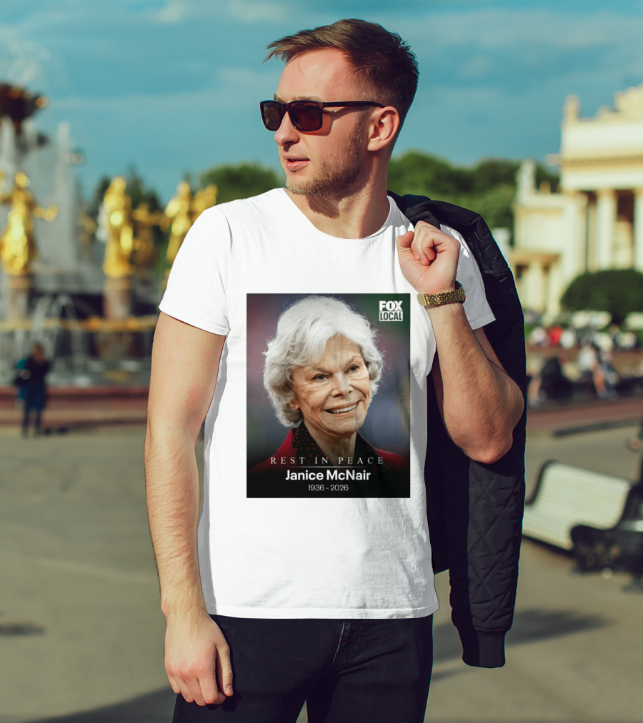 Rest In Peace Janice McNair 1936 2026 FOX Local Memorial T-Shirt