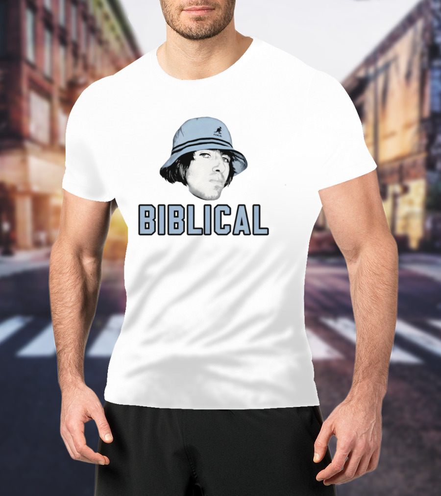 Kangol Hat Liam Gallagher Biblical 2026 T-Shirt