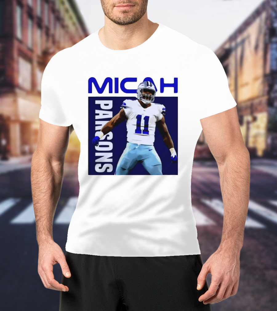 Micah Parsons Dallas Cowboys Number 11 NFL Football Star T-Shirt