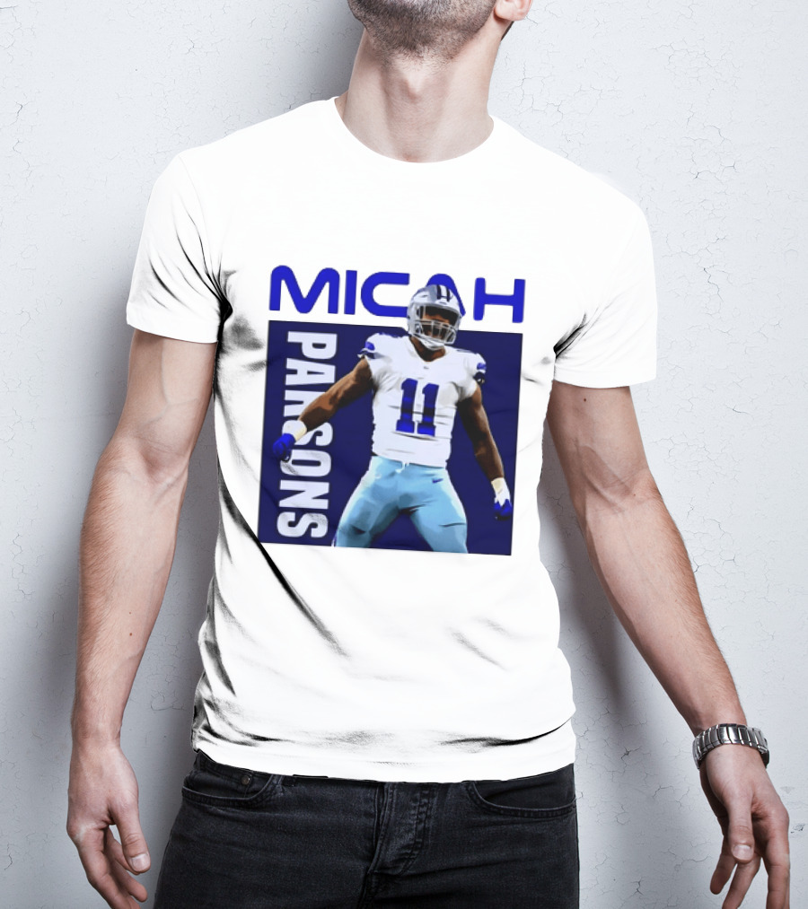 Micah Parsons Dallas Cowboys Number 11 NFL Football Star T-Shirt
