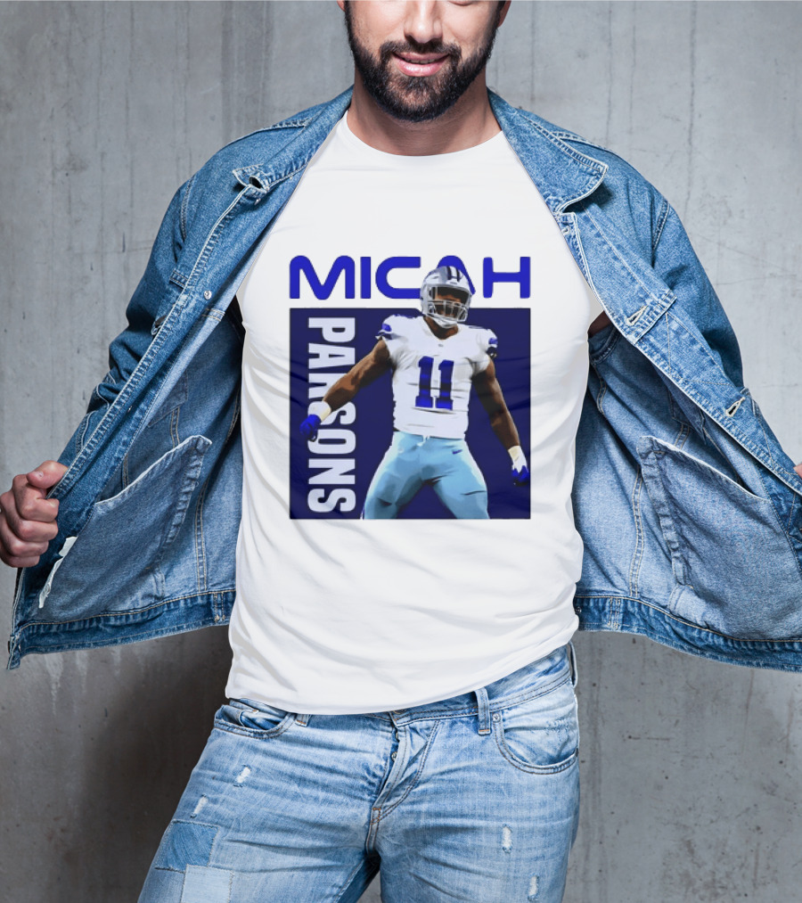 Micah Parsons Dallas Cowboys Number 11 NFL Football Star T-Shirt