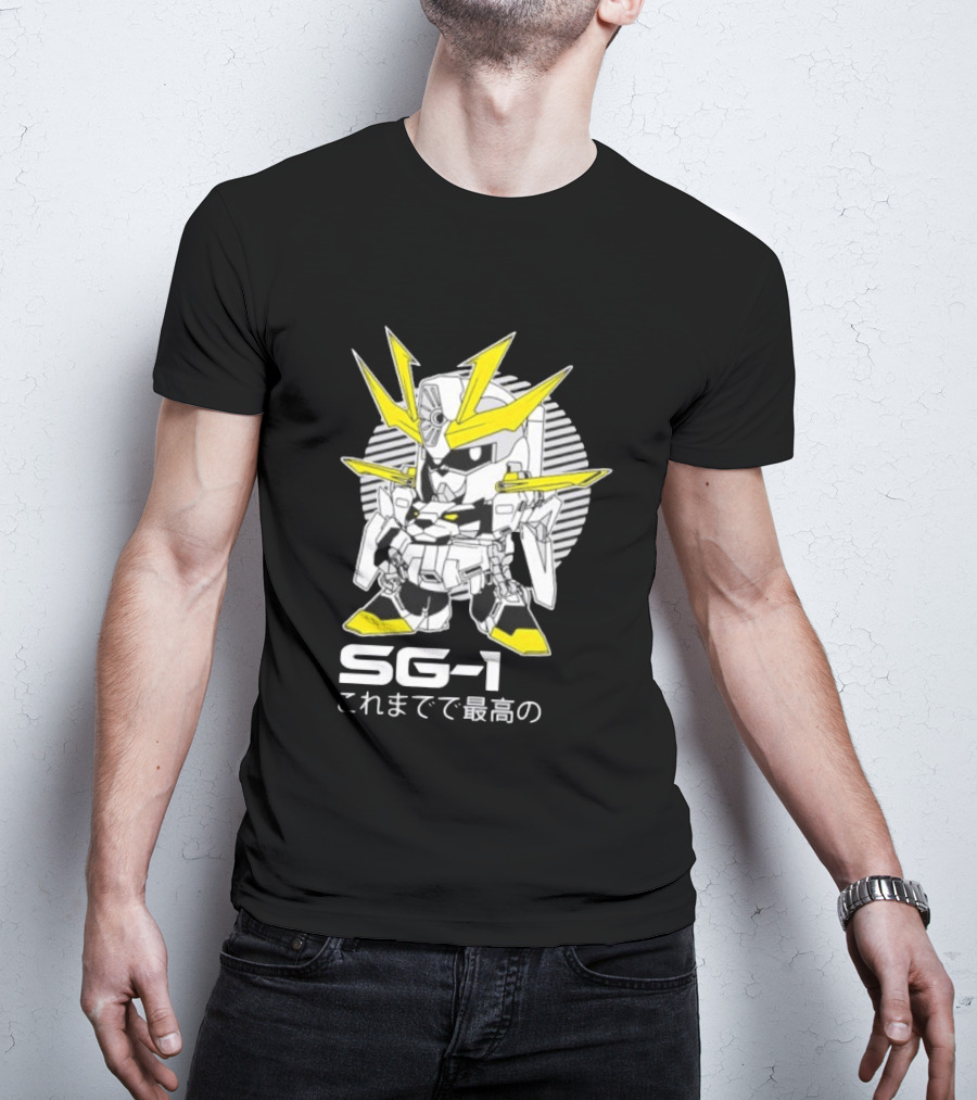 SG 1 Gundam Chibi Mecha Anime T-Shirt