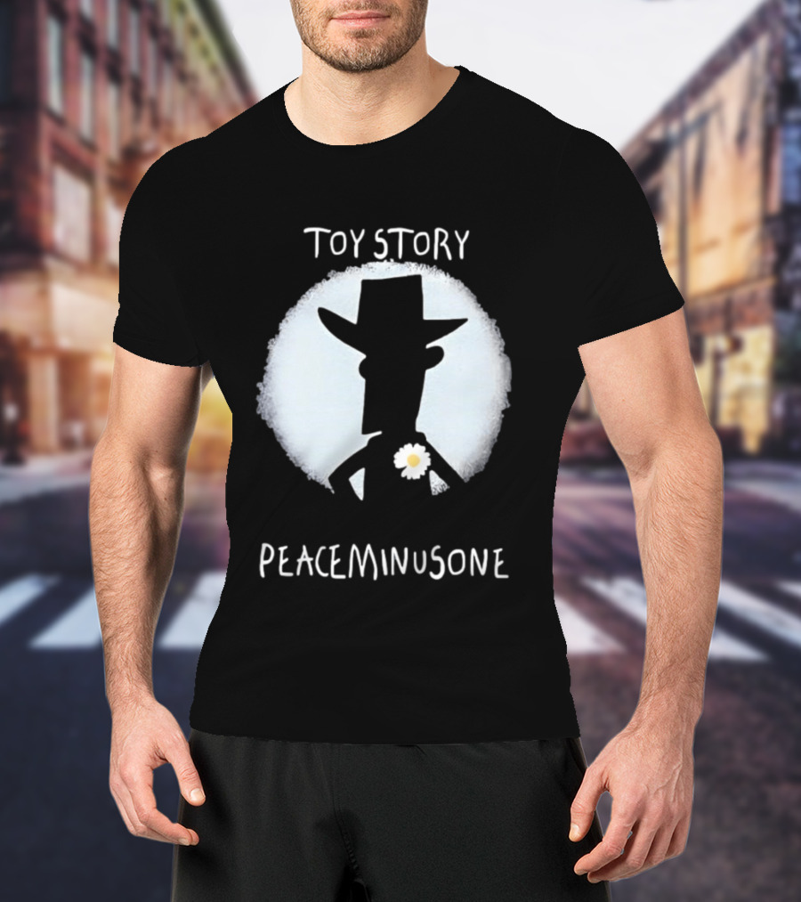 Toy Story Sheriff Woody Peaceminusone Daisy T-Shirt