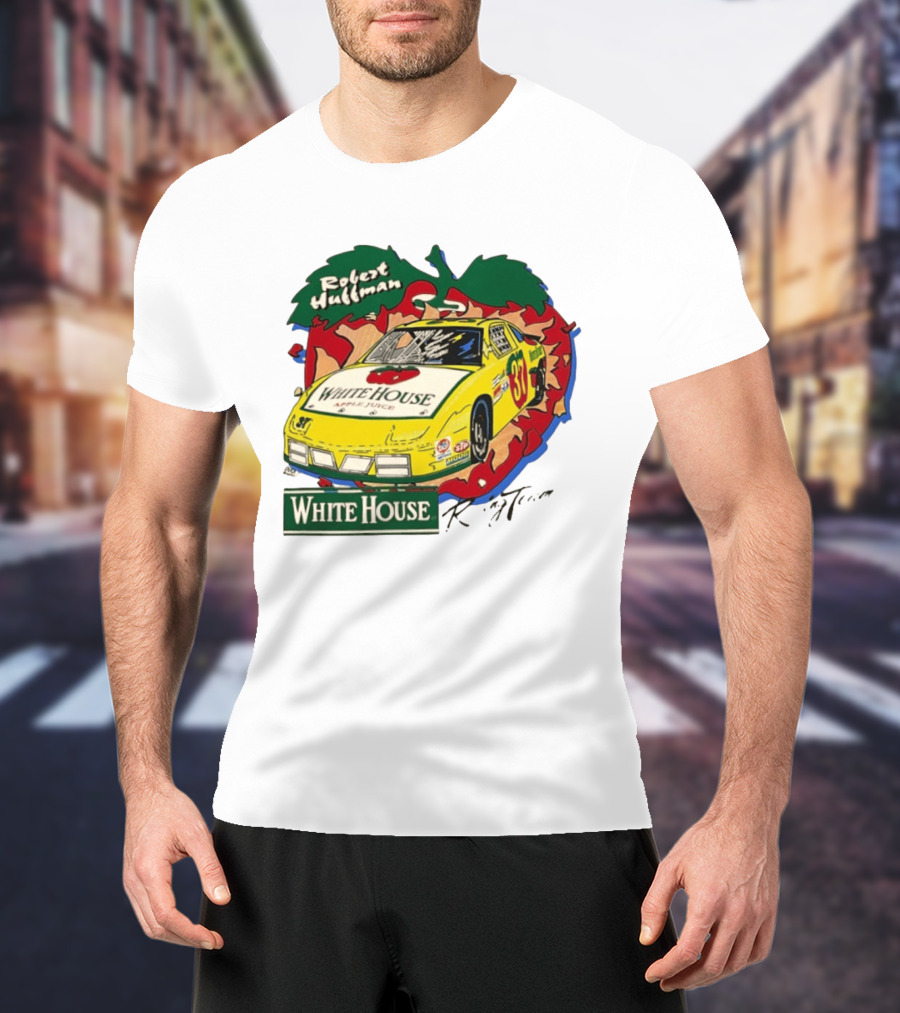 1996 Robert Huffman White House Apple Juice #37 Goody's Dash Series Car Racing T-Shirt