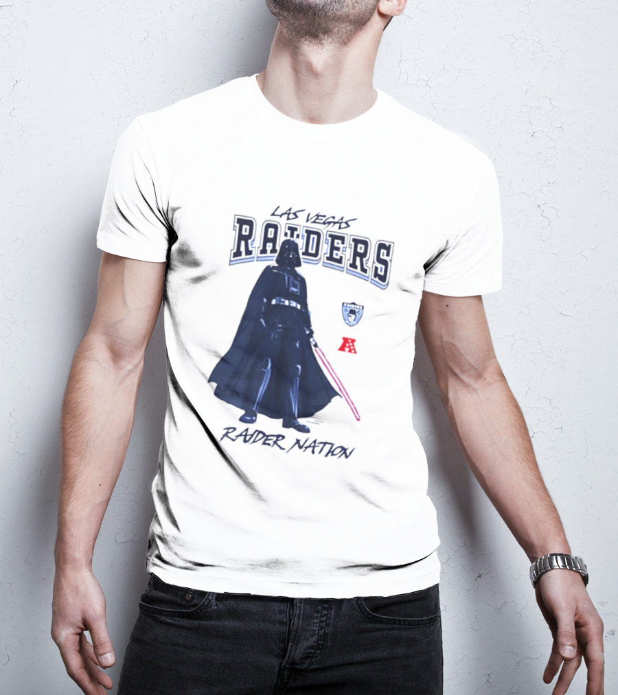Las Vegas Raiders Darth Vader Raider Nation Star Wars 2026 T-Shirt