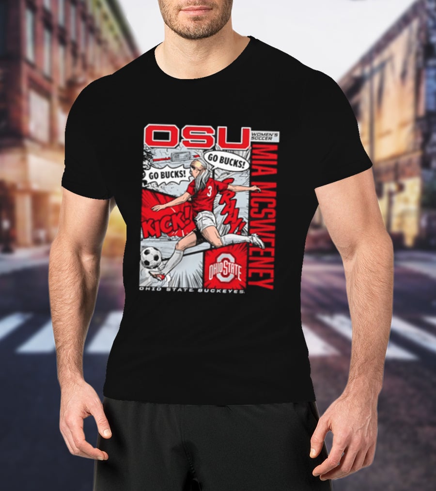 Ohio State Buckeyes OSU Mia McSweeney T-Shirt