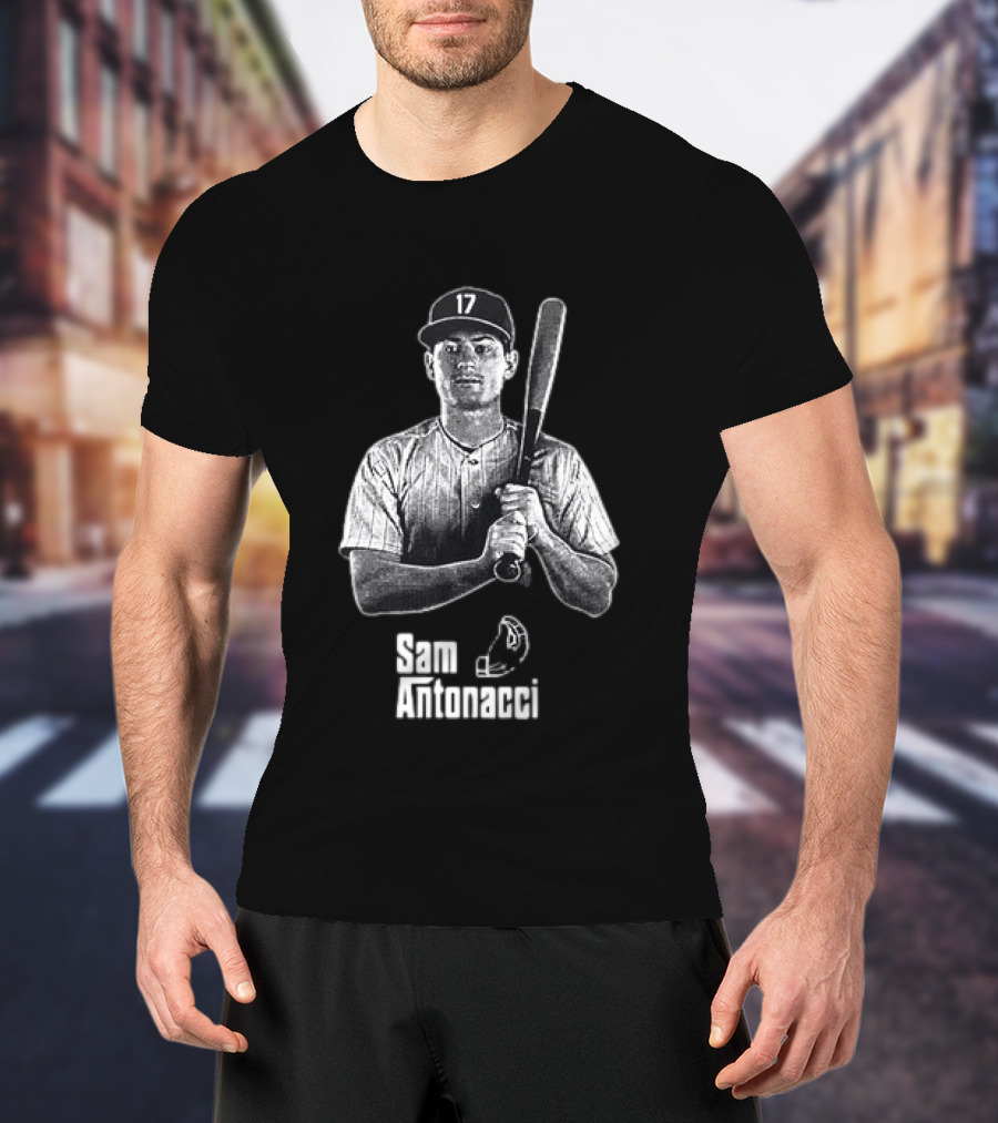 Sam Antonacci 17 Chicago White Sox MLB T-Shirt