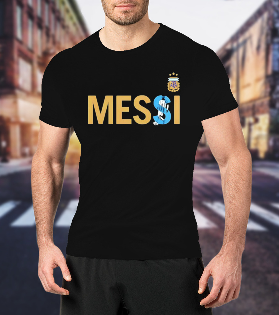 Lionel Messi AFA Argentina Football Team T-Shirt
