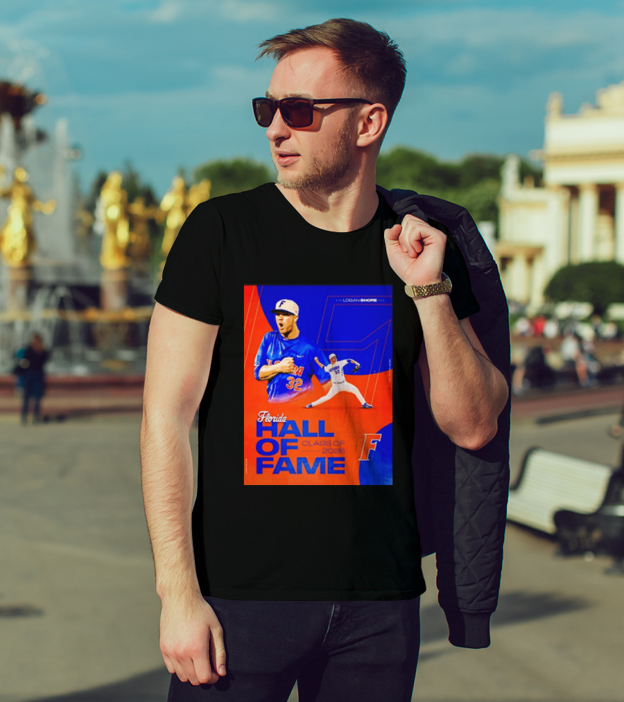 Logan Shore Florida Gators Hall Of Fame Class Of 2026 T-Shirt