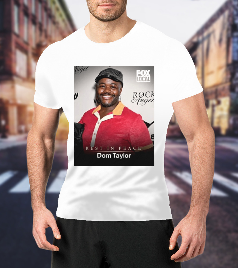 Rest In Peace Dom Taylor Celebrating Caribbean Cuisine Netflix Five Star Chef T-Shirt