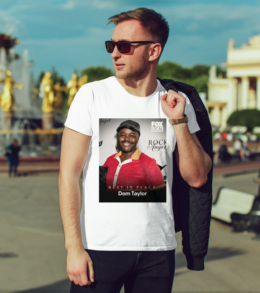 Rest In Peace Dom Taylor Celebrating Caribbean Cuisine Netflix Five Star Chef T-Shirt