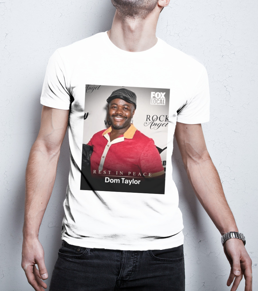 Rest In Peace Dom Taylor Celebrating Caribbean Cuisine Netflix Five Star Chef T-Shirt