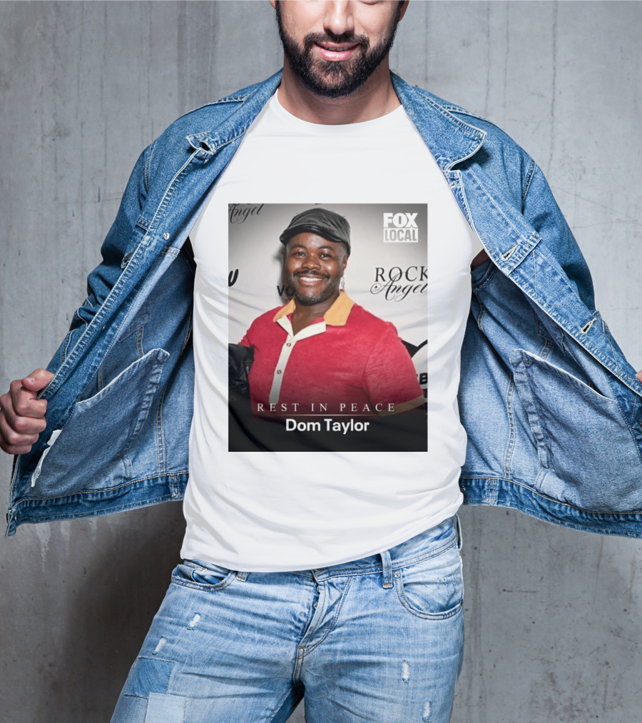 Rest In Peace Dom Taylor Celebrating Caribbean Cuisine Netflix Five Star Chef T-Shirt