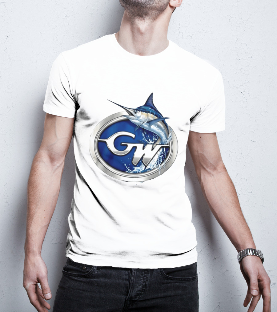 Grady White Boats GW Marlin Symbol Exceptional Attention To Detail T-Shirt