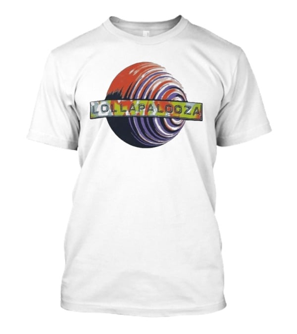 Lollapalooza Festival 2026 Sphere Logo Event Grant Park Chicago July 30 August 2 T-Shirt