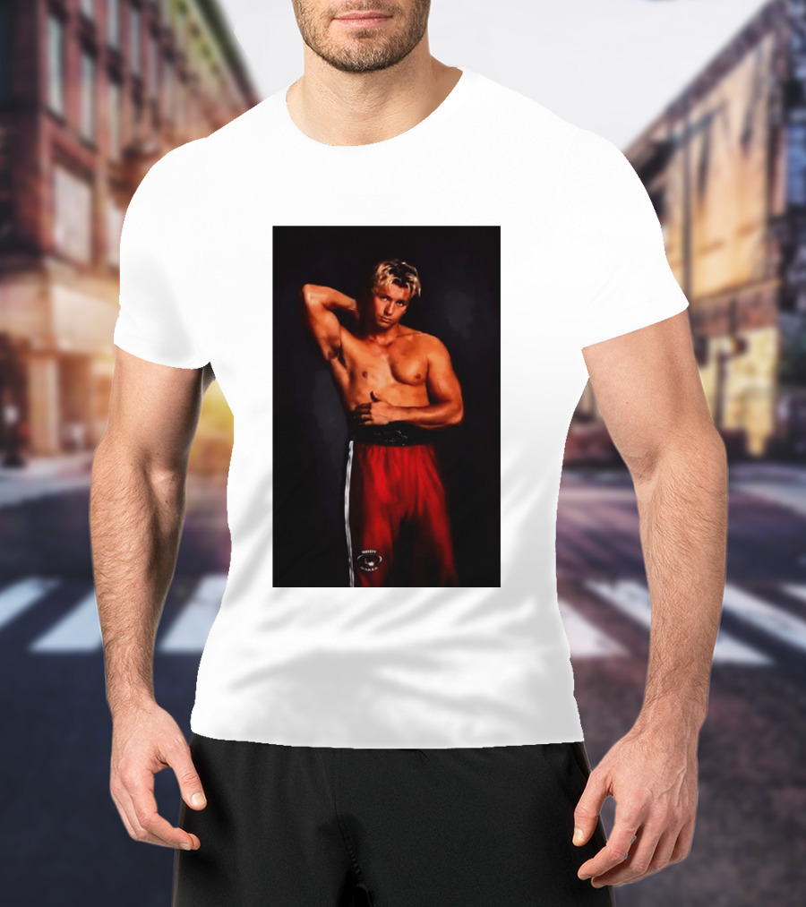 Stephen Kalyn Off Campus Body Maker Boxer Pose T-Shirt