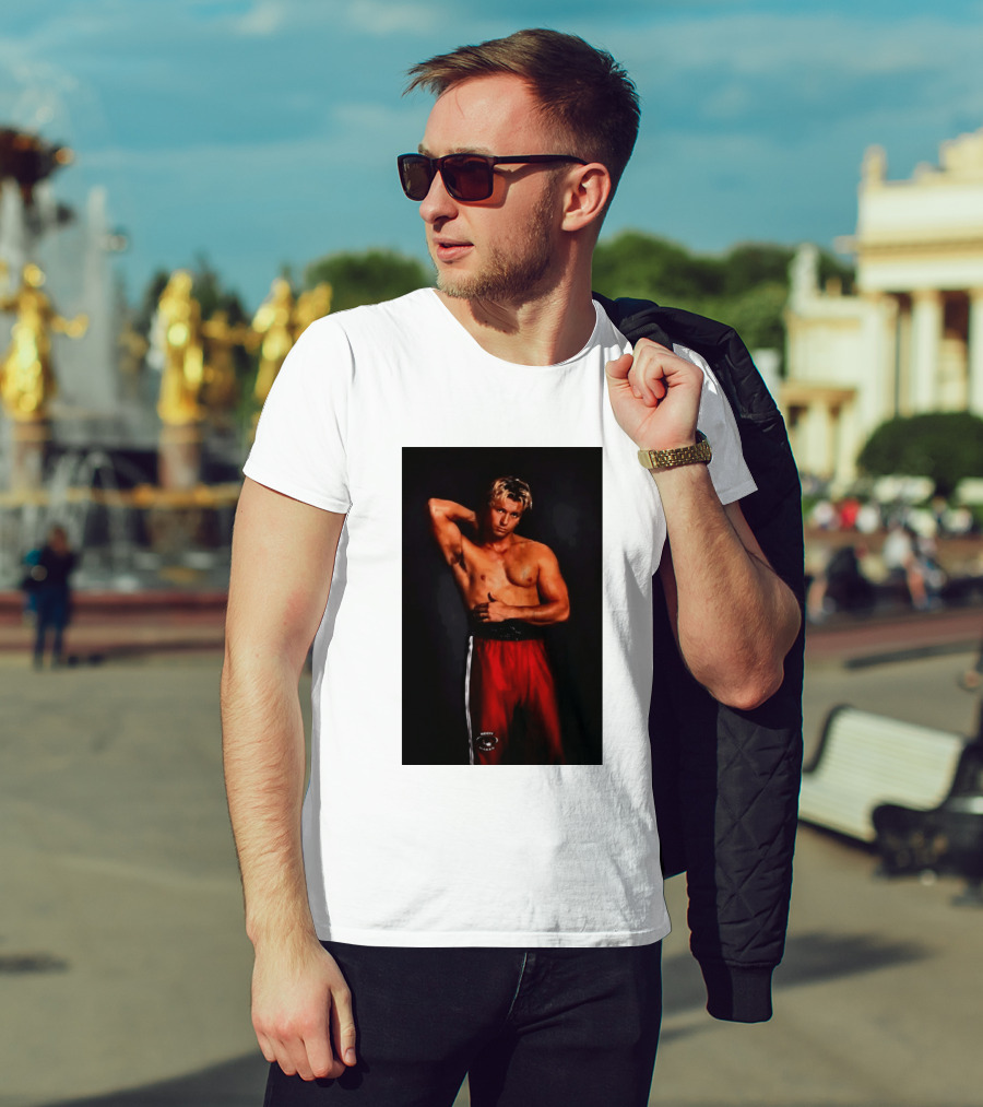 Stephen Kalyn Off Campus Body Maker Boxer Pose T-Shirt