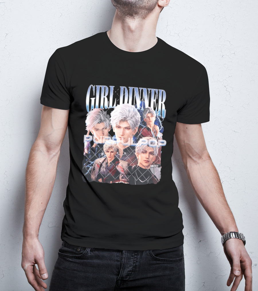 Girl Dinner PUPUPU POP 1 Photoshop To Mau Xong Xau Lam Love Deepspace Sylus Bootleg T-Shirt