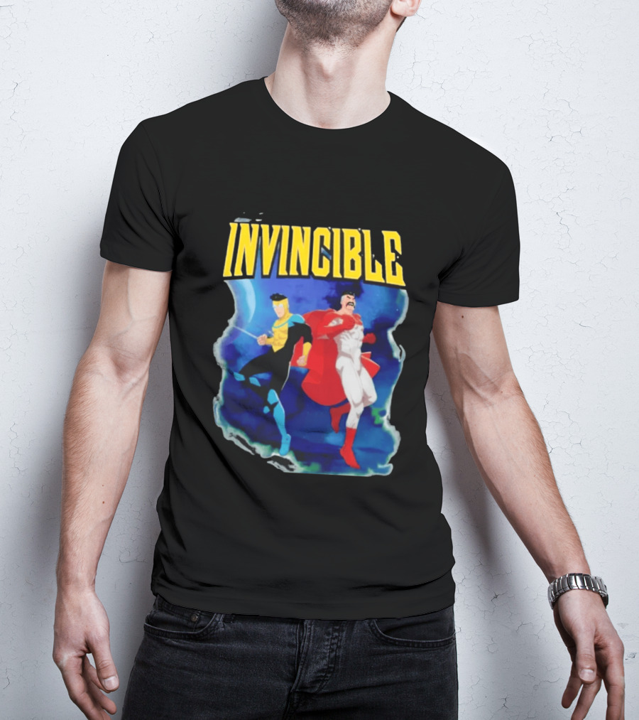 Invincible Comic Superhero Duo Team Up T-Shirt