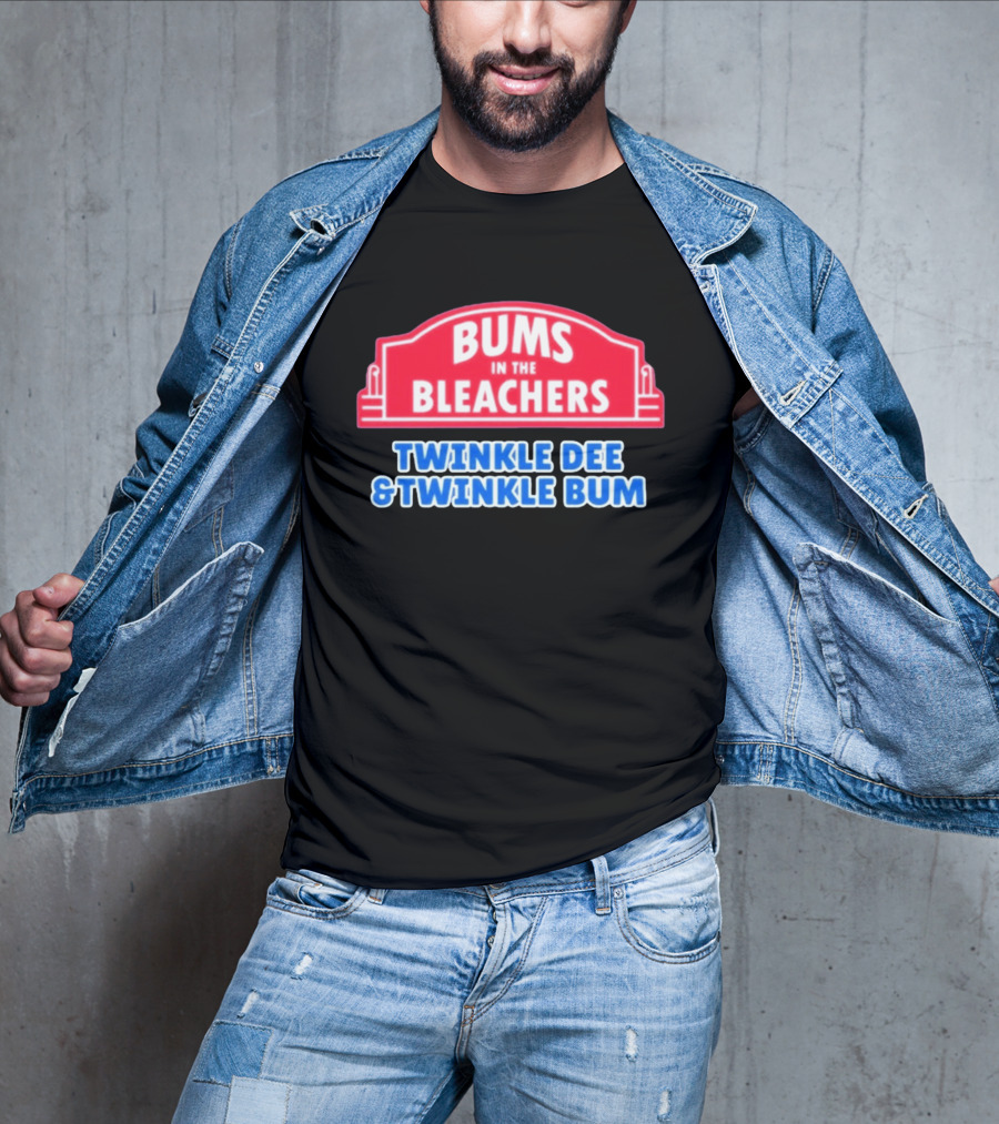 Bums In The Bleachers Twinkle Dee & Twinkle Bum T-Shirt