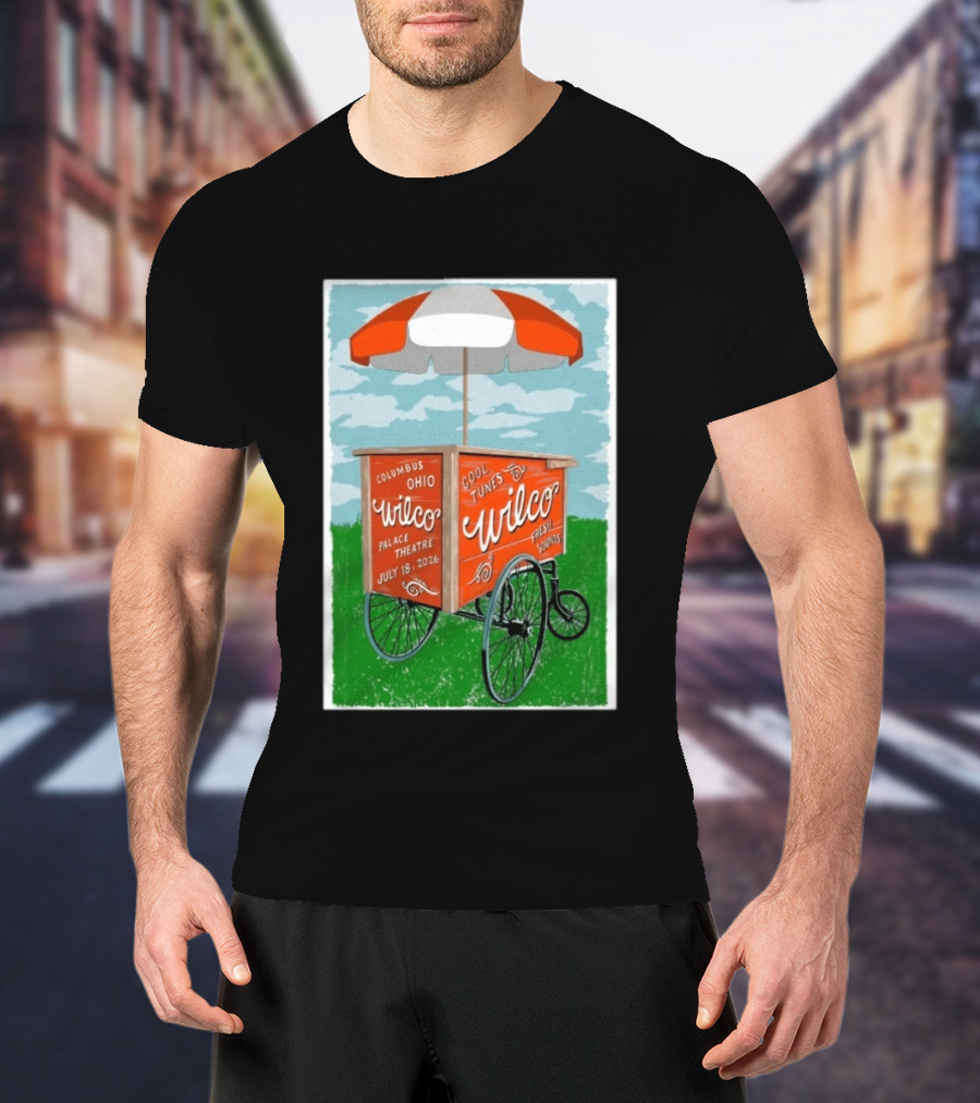 Wilco Cool Tunes Fresh Sounds Palace Theatre Columbus Ohio July 18 2026 T-Shirt