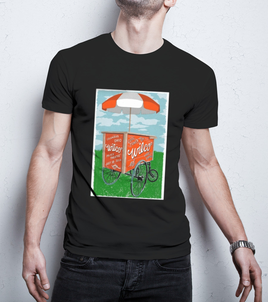 Wilco Cool Tunes Fresh Sounds Palace Theatre Columbus Ohio July 18 2026 T-Shirt