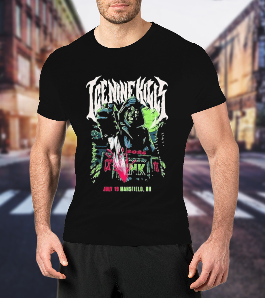 Ice Nine Kills Inkcarceration Event Mansfield OH July 19 2026 Horror Graphic Novel T-Shirt
