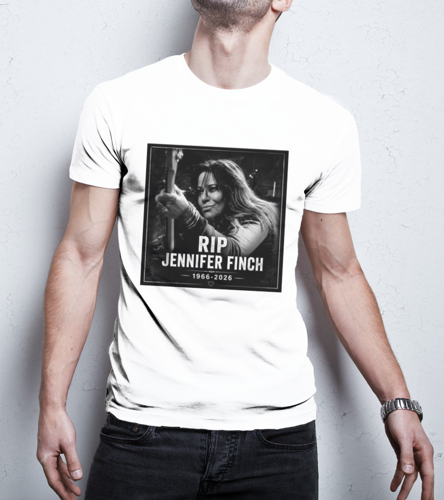 RIP Jennifer Finch 1966 2026 Memorial T-Shirt