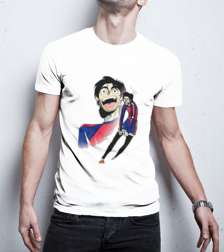 Ferran Torres Spain National Football Team Cartoon T-Shirt