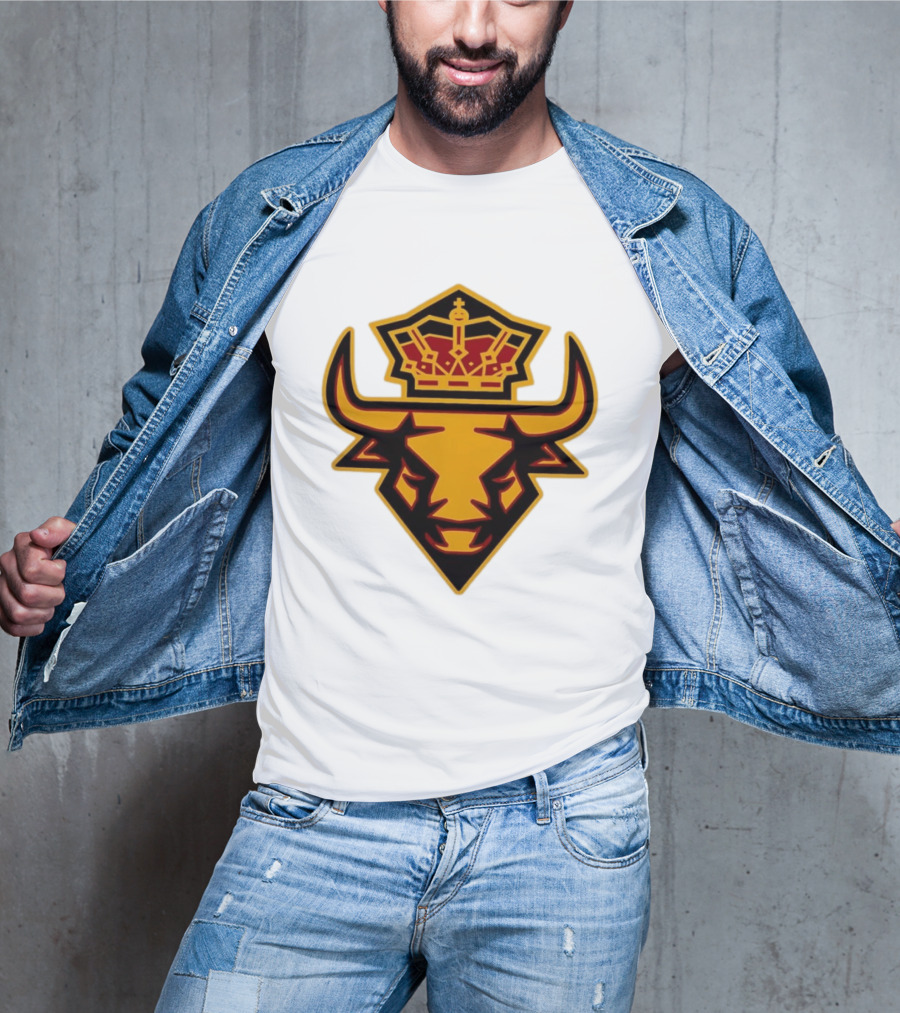 Spain Bull Emblem Royalty Team Crown T-Shirt