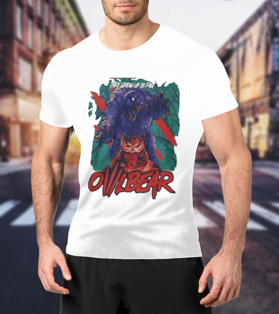 They Grow Up So Fast Owlbear Fantasy Creature T-Shirt